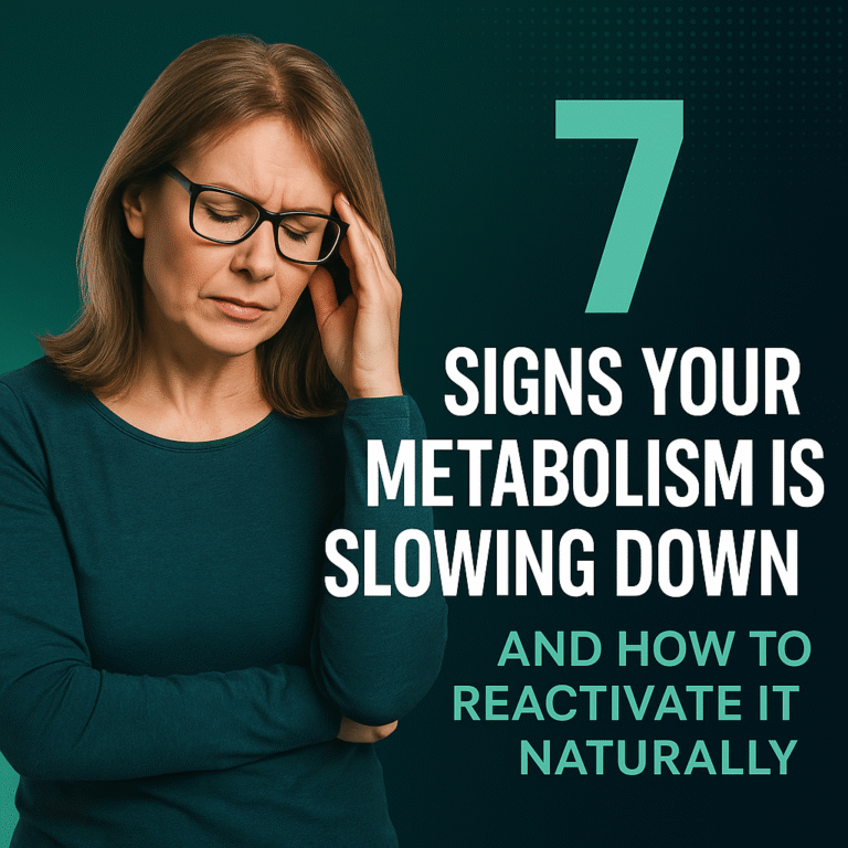 7 Signs Your Metabolism Is Slowing Down And How to Reactivate It Naturally
